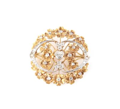 Diamant Anhänger "Blumen" - Jewellery