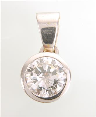 Brillantsolitäranhänger ca. 2,00 ct - Klenoty a náramkové