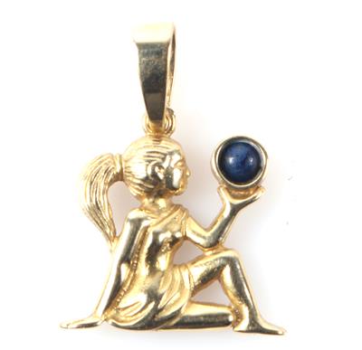 Anhänger "Frau mit Ball" - Schmuck und Uhren