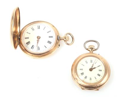 2 Damentaschenuhren - Jewellery and watches