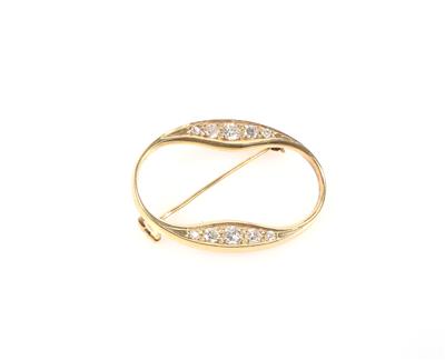Brillant/Diamant Brosche - Jewellery and watches