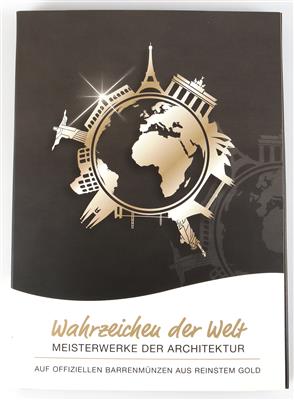 Sammelalbum "Wahrzeichen der Welt Meisterwerke Architektur - Schmuck und Uhren