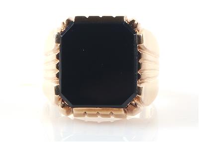 Onyx Ring - Schmuck und Uhren