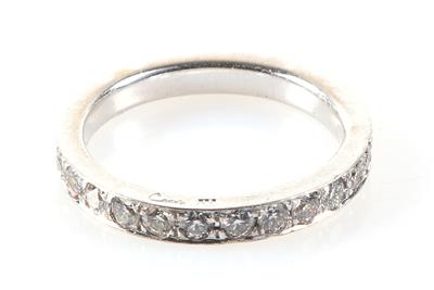 Brillant Memoryring zus. ca. 0,80 ct - Schmuck und Uhren