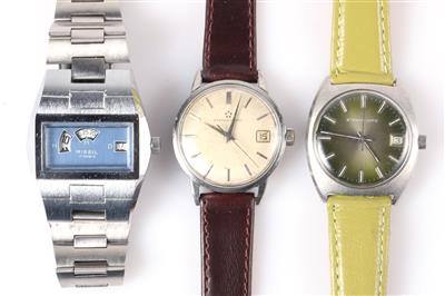 3 Armbanduhren - Watches