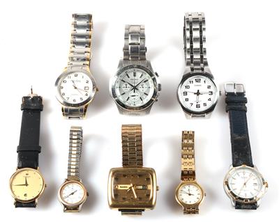 Konvolut 8 Armbanduhren - Jewellery and watches