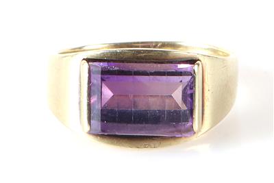 Amethyst Damenring - Klenoty a Hodinky