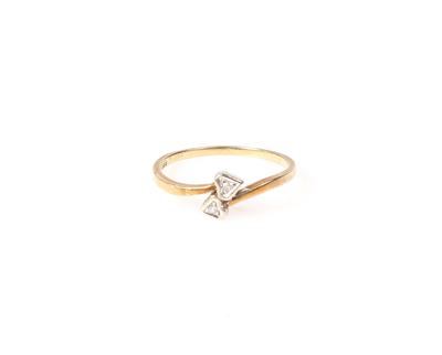 Diamant Damenring "Herzen" - Jewellery and watches