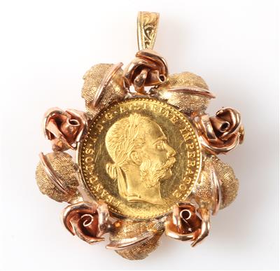 Münzanhänger "Wiener Rose" - Jewellery and watches