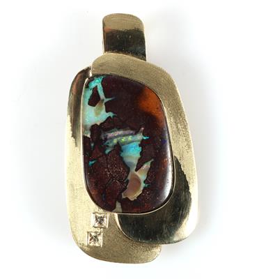 Boulder Opal Anhänger - Klenoty a Hodinky