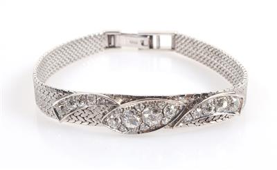 Diamant Armkette zus. ca. 1,90 ct - Klenoty a Hodinky