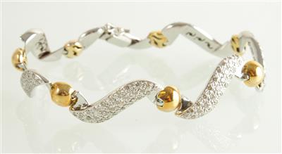 Brillantarmband zus. ca. 2,70 ct - Schmuck und Uhren