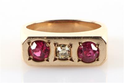 Diamant Rubin Ring - Jewellery and watches