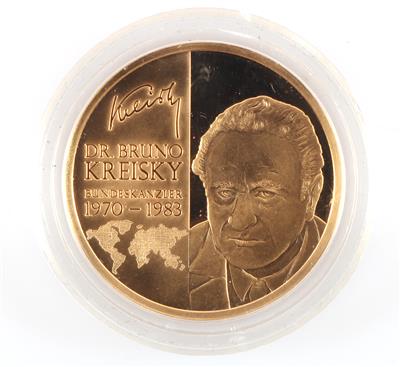 Goldmedaille "Bruno Kreisky" - Schmuck und Uhren
