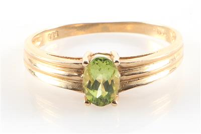 Peridot Damenring - Klenoty a Hodinky