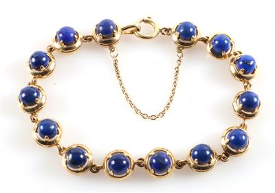 (Beh.) Lapis Lazuli Armkette - Herbstauktion