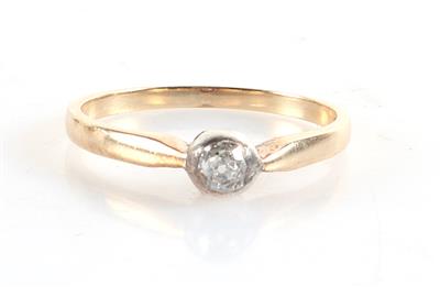 Diamant Damenring - Klenoty a Hodinky