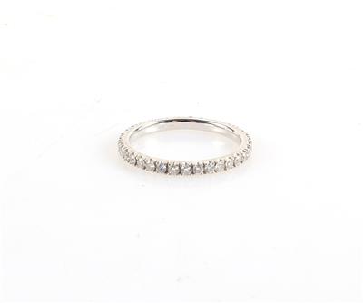 Brillantmemoryring zus. 0,70 ct - Jewellery and watches