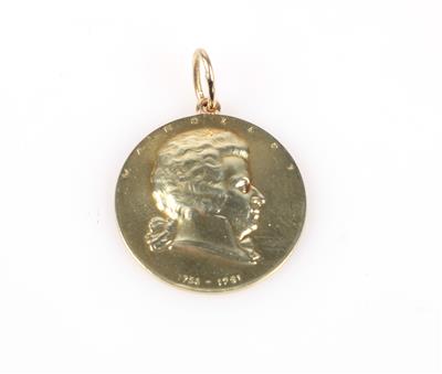 Anhänger "W. A. Mozart" - Schmuck und Uhren