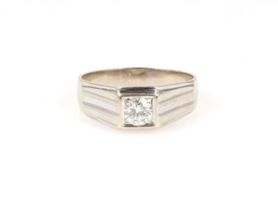 Brillant Ring ca. 0,40 ct - Schmuck und Uhren