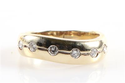 Brillant Ring zus. ca.0,15 ct - Schmuck und Uhren