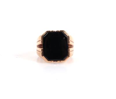 Onyx Herrenring - Jewellery and watches