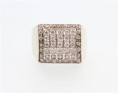Brillant Ring zus. ca.0,75 ct - Jewellery and watches