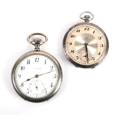2 Taschenuhren "Alpina" - Jewellery and watches