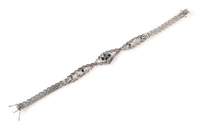 Saphir Diamant Armkette - Klenoty a Hodinky