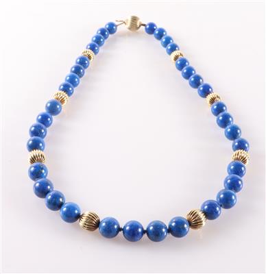 Behandelte Lapis Lazuli Halskette - Klenoty a Hodinky