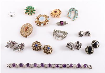 Konvolut "Modeschmuck" (19) - Jewellery and watches