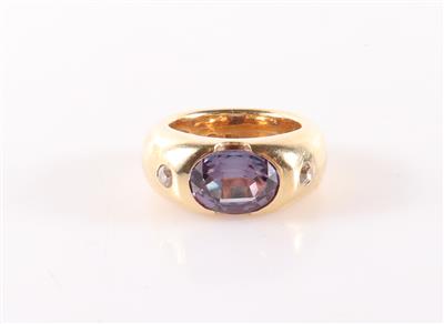 Massiver Diamantring zus. ca. 0,35 ct - Klenoty a Hodinky