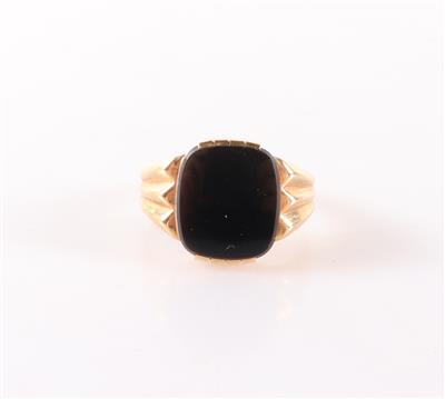 Onyx Herrenring - Jewellery and watches