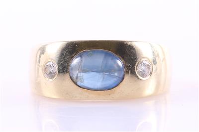 Brillant Saphir Ring - Klenoty a Hodinky