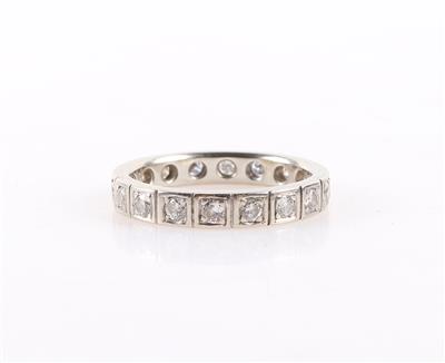 Brillant Memory Ring zus. ca. 0,70 ct - Jewellery and watches