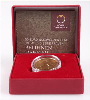 Goldmünze 50 Euro "Der Kuss" - Schmuck und Uhren