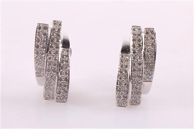 Brillant Ohrclips zus. ca. 2,00 ct - Jewellery and watches