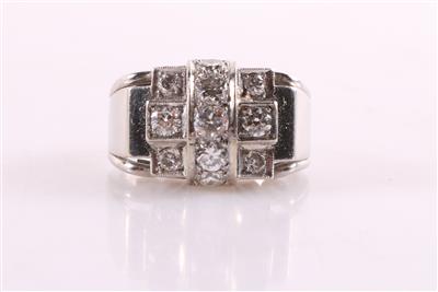 Brillantring zus. ca. 1,10 ct - Klenoty a Hodinky