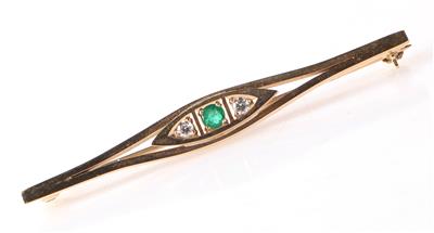 Brillant Smaragd Stabbrosche - Gioielli e orologi