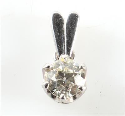 Brillantsolitär Anhänger ca. 1,00 ct - Schmuck und Uhren