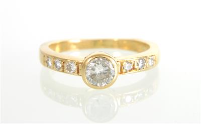 Brillantring zus. ca. 0,40 ct - Gioielli e orologi