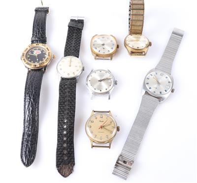 Konvolut Armbanduhren (7 Stück) - Jewellery and watches