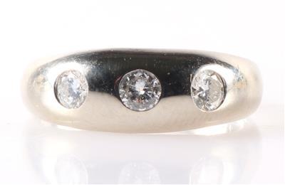 Brillant Ring ca. 0,55 ct - Jewellery and watches