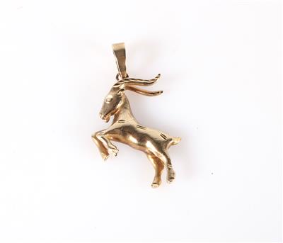 Anhänger "Steinbock" - Schmuck und Uhren