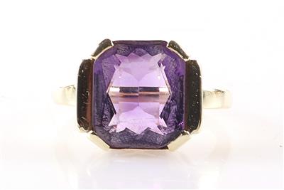 Amethyst Damenring - Klenoty a Hodinky