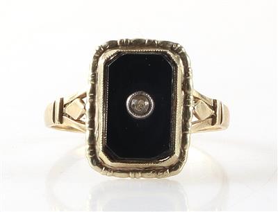 Onyx Damenring - Jewellery and watches