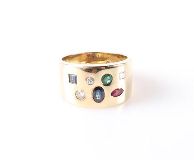Farbstein Brillant/Diamantring - Jewellery and watches