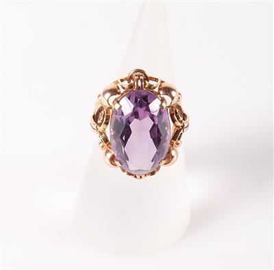 Amethyst Damenring - Klenoty a Hodinky