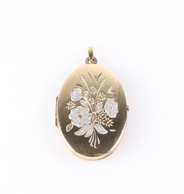 Medaillon "Blumenstrauß" - Schmuck und Uhren
