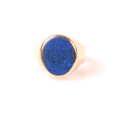 Lapis Lazulig (beh.) Ring - Klenoty a Hodinky